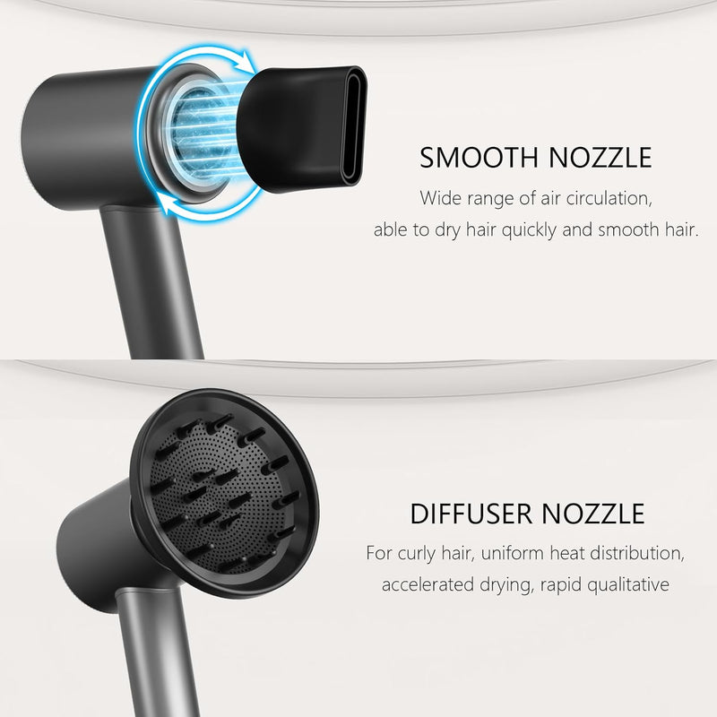Hair Dryer, 160000 RPM Professional