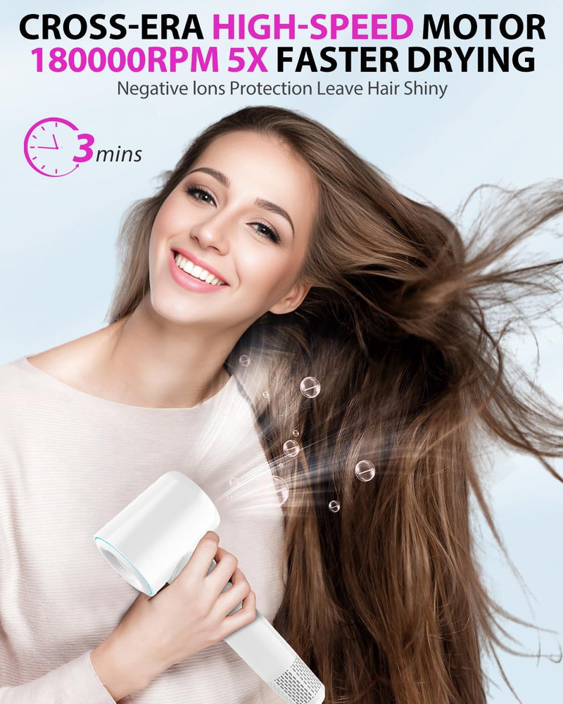 Hair Dryer Blow Dryer,180000 RPM High-Speed